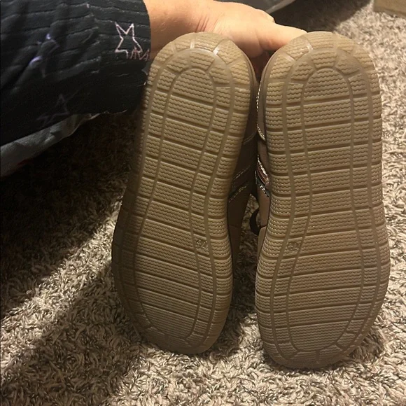 Bjorndal Brown Ankle Boots with Multicolor Trim - Picture 4 of 6